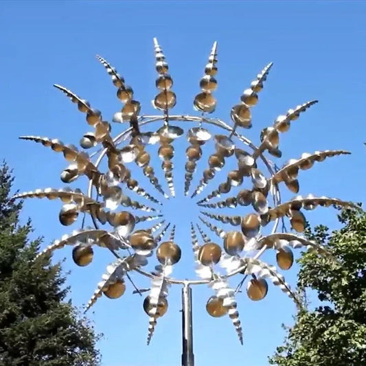 Metallic Windmill™ | Wees klaar voor een oogverblindende winderige tuin - HYPEBAY NL