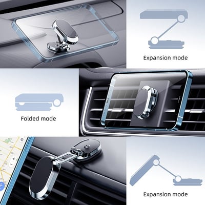 Magnetic Car Phone Stand™ | Klein, sterk en probleemloos voor mobiele navigatie| 1+1 GRATIS - HYPEBAY NL