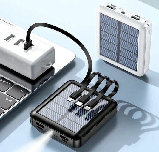 SolarBank™ | Aldri gå tom for strøm igjen!